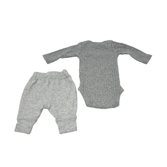 Newborn Boy's Outfits - 2 Sweatpants, 1‎ Body Suit & 1 Shirt - Size Newborn - Picture 3 of 7
